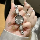 Round Quartz Small Dial Waterproof Watch 3
