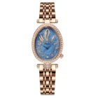 Fashion Women Watch Diamond Golden Steel Waterproof Vintage Female Handwatch Original Luxury Brands Leather Wristwatches Ladies – Women Watch Golden 3