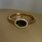 Bracelet Gold with Diamonds Small Dial Waterproof Watch – 07 4