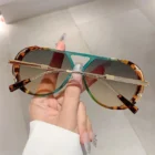 Big Frame Leopard Colorful Sunglasses 2