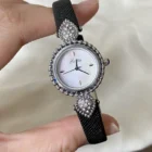 Diamond Dial Belt Quartz Watch 4