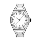 2D Sketching Men and Women Waterproof Watch – 01 7