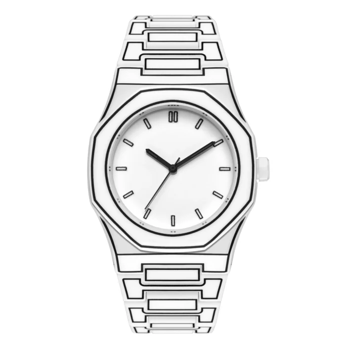 2D Sketching Men and Women Waterproof Watch – 09 14