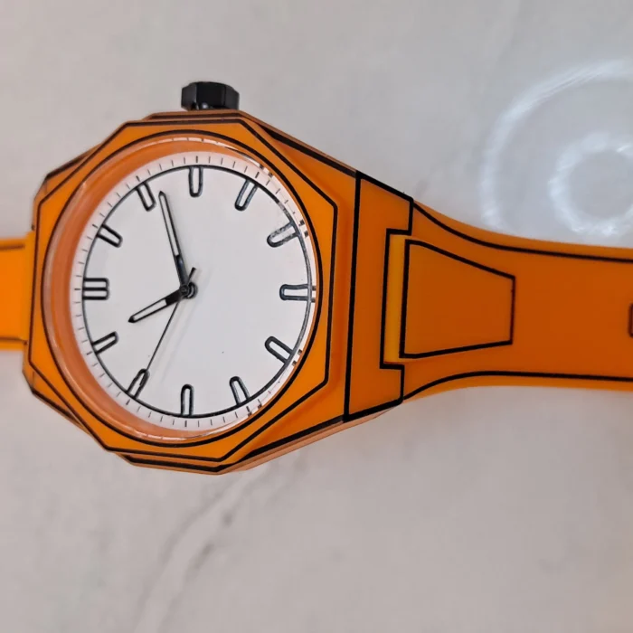 2D Sketching Men and Women Waterproof Watch 4
