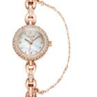 Zircon Bracelate Quartz Wristwatch 2