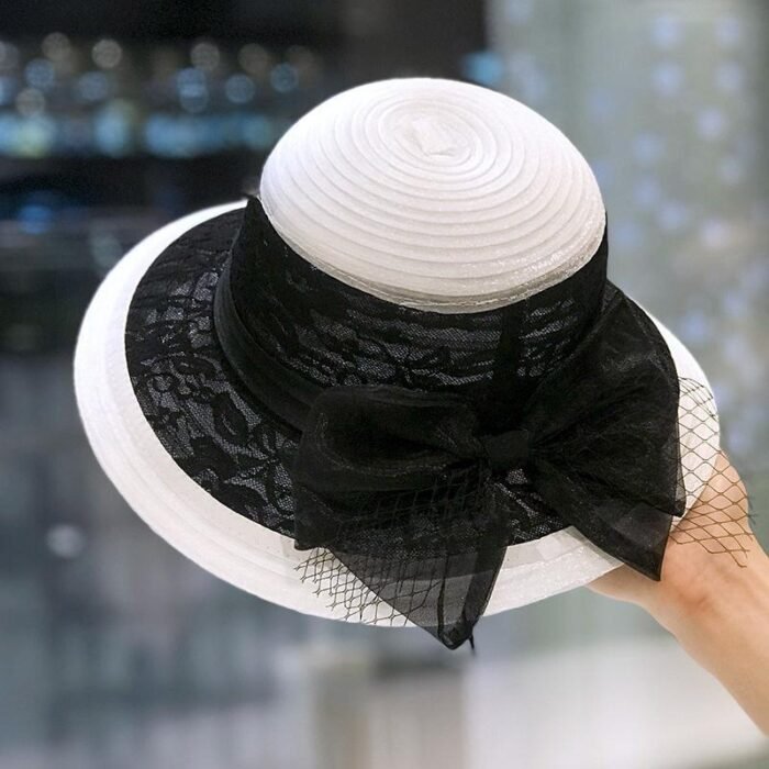 Lace Net Hepburn Hat 2