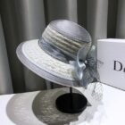 Lace Net Hepburn Hat – gray 5
