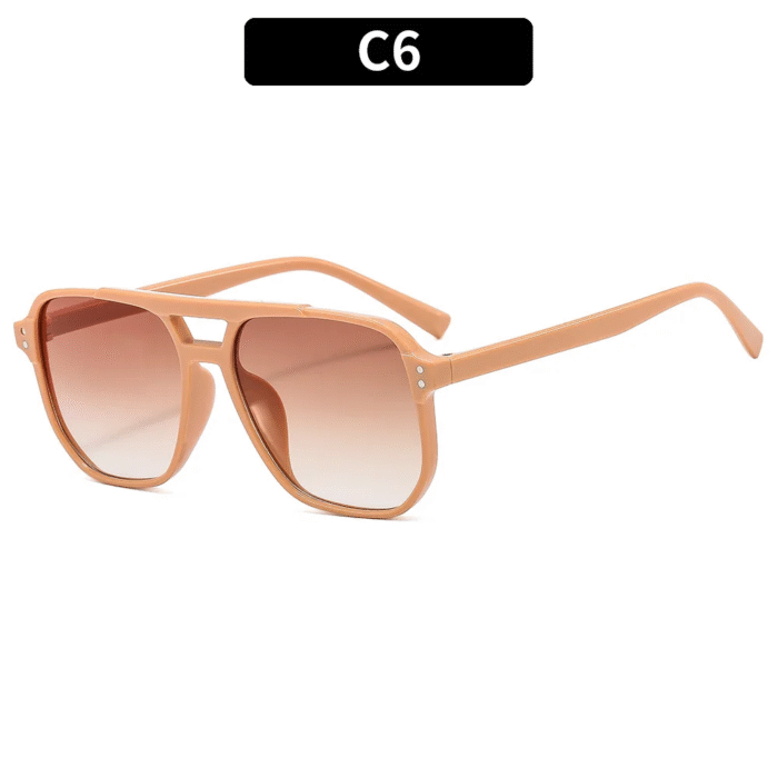 Large Square Sunglasses UV400 Shades – C6 12
