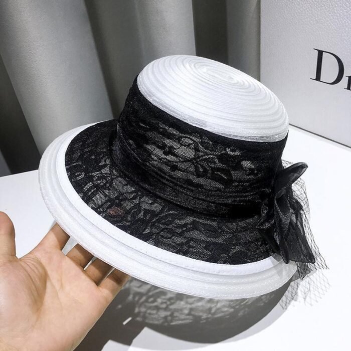 Lace Net Hepburn Hat 6
