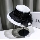 Lace Net Hepburn Hat – black 8
