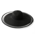 Large Mesh Patchwork Beach Sun Hat – 1-black 7