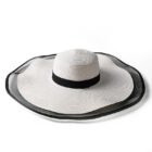 Large Mesh Patchwork Beach Sun Hat – 2-white 8