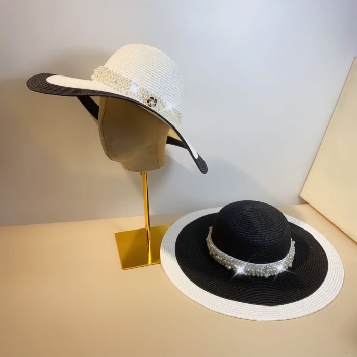 Rope Pearls Small Bucket Hat 2