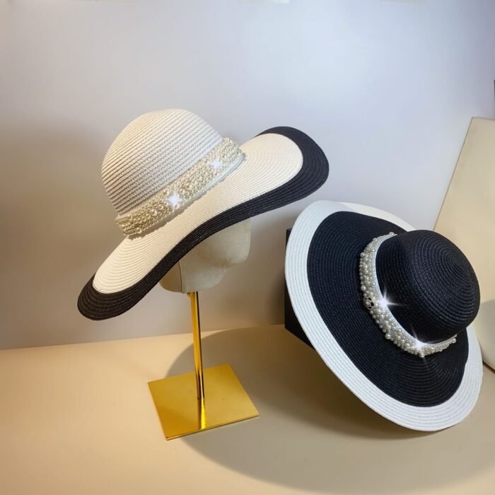 Rope Pearls Small Bucket Hat 3