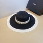 Rope Pearls Small Bucket Hat – black 6