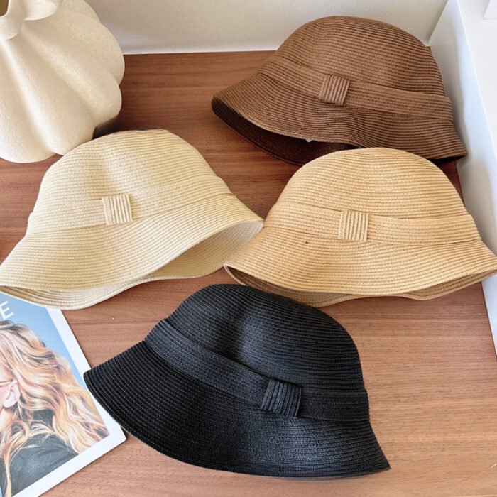 Straw Belt Hat 2