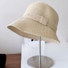 Straw Belt Hat – Creamy-white 5