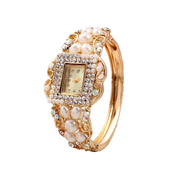 Pearl Jewelry Bracelet Waterproof Watch 5