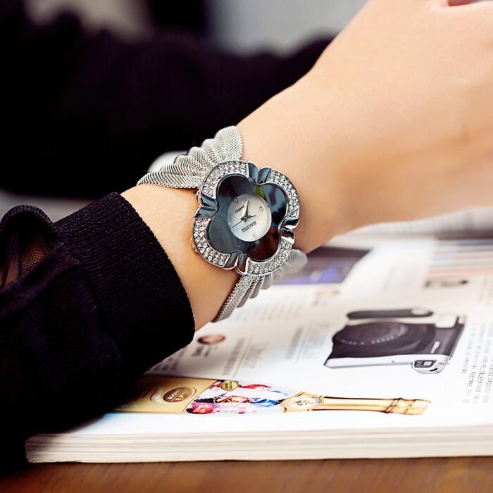 Diamond Encrusted Bralette Quartz Watch 2