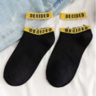Summer Socks For Women Girls Floral Cool Socks Transparent Silk Like Crystal Casual Sock Floral Girls Elastic Short Female Meias – 19 7