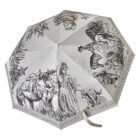 French Style Retro Folding Umbrella for Rural Areas UV Resistant Sun Shading and Rain Resistant Dual-purpose Umbrella 4
