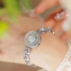 Elegant Jewelry Quartz Window Wristwatch 5