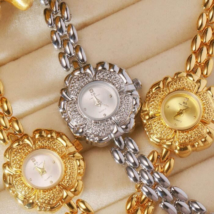 Flower Dial Quartz Wristwatch 3