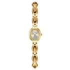 Gold Retro Metal Bracelet Waterproof Watch – WHITE 8