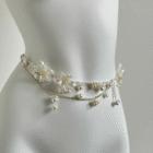 Pearl Design Chain Beaded Wait Belt – sku-4 9