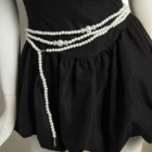 Pearl Design Chain Beaded Wait Belt – sku-6 12
