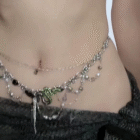 Pearl Design Chain Beaded Wait Belt – sku-7 13