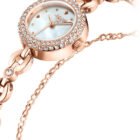 Zircon Bracelate Quartz Wristwatch 3