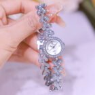 Hearts Diamond Bralette Stainless Steel Wristwatch 1