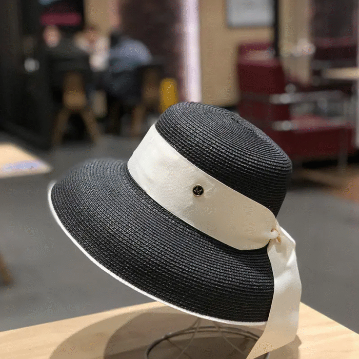Beach Ribbon Bucket Hat – black 8