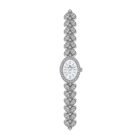 Hearts Diamond Bralette Stainless Steel Wristwatch – silver 1739 7