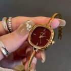 Red Bracelet Style Women’s Watch – Gold 6