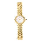 Gold Bracelet Design Waterproof Quartz Watch 5