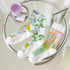 Flower Embroidery Crystal Silk Socks Summer Elastic Long Socks Hollow Out Thin Breathable Mesh Lace Socks Ultra-thin Transparent 6