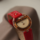 Circular Geometric Hook Wrist Watch – D 10
