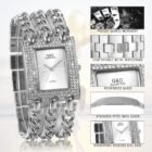 Alloy Gold Strap Watch 3