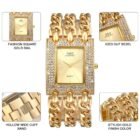 Alloy Gold Strap Watch – gold 7