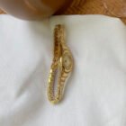Gold Quartz Wrist Watch 5