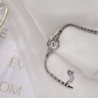 Gold Chain Bracelet Watche – HMA117 silver 9