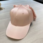 Spring and Summer Ladies Baseball Cap Fashion Big Bow Personality Sun Hat Autumn Travel Wild Casual Outdoor Street Peaked Caps – 80-MAO-fen se 2