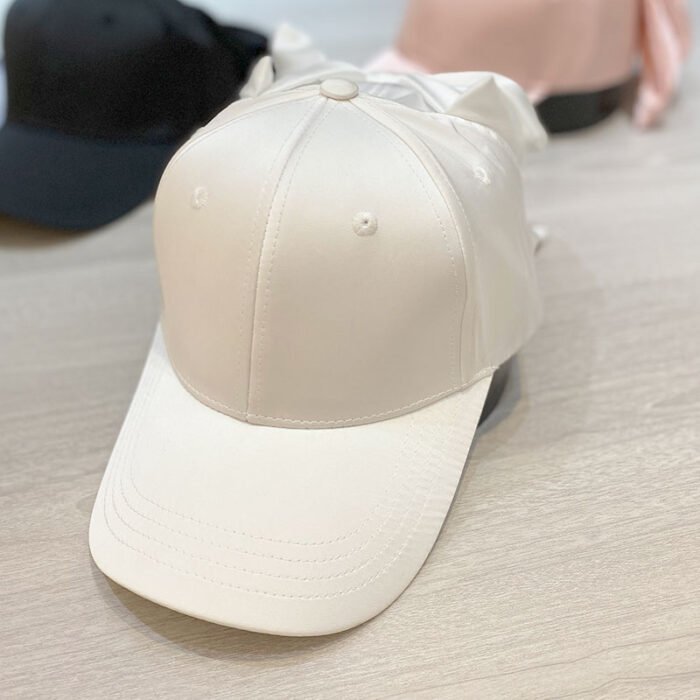 Spring and Summer Ladies Baseball Cap Fashion Big Bow Personality Sun Hat Autumn Travel Wild Casual Outdoor Street Peaked Caps 8