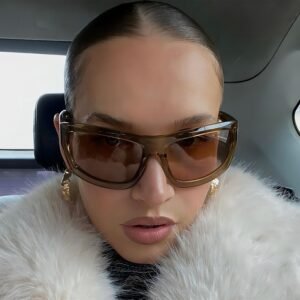 Wrap Around Tined Thick SunGlasses