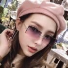 Rimless Gradient SunGlasses 2