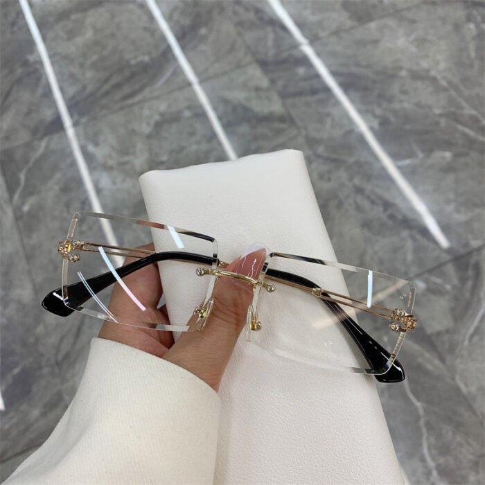 Rimless Gradient SunGlasses 5