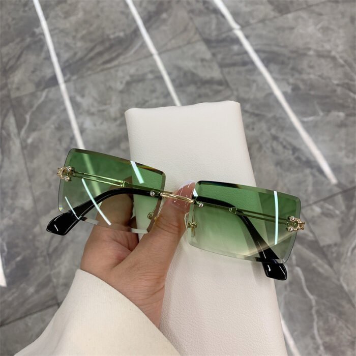 Rimless Gradient SunGlasses – 1 7