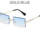 Rimless Gradient SunGlasses – 9 11